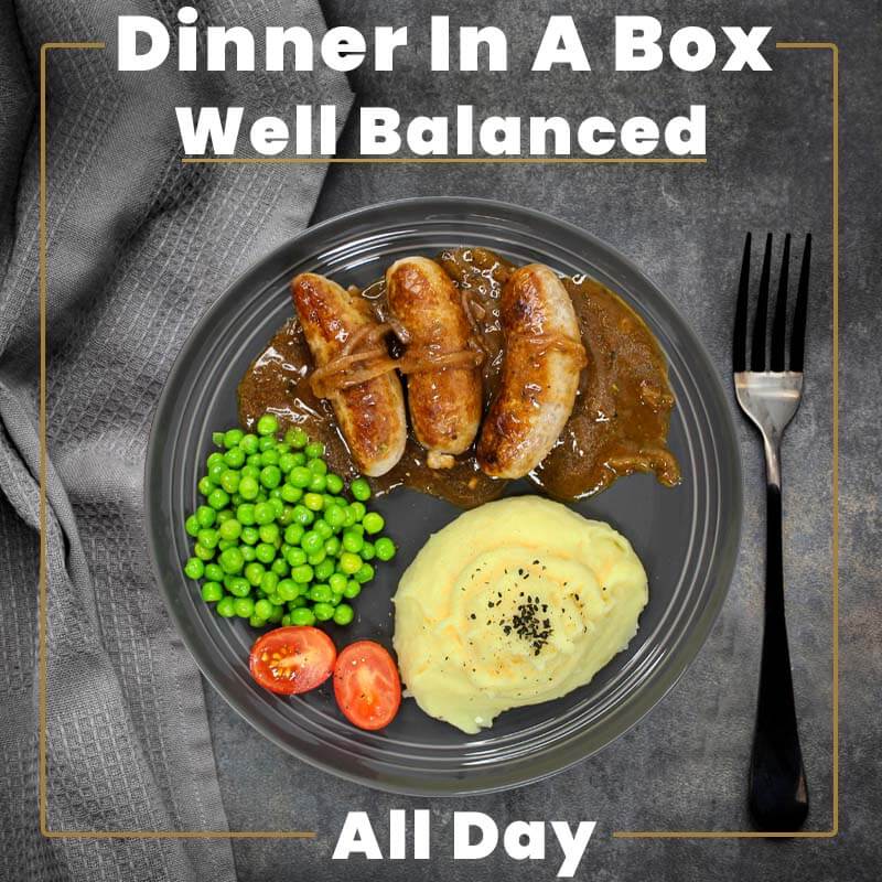 Dinner In A Box 10 Meals - Well Balanced All Day