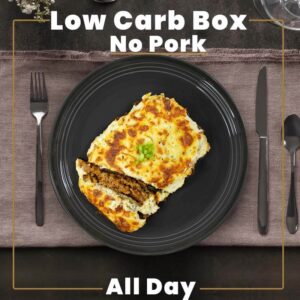 Low Carb Box 10 Meals - No Pork