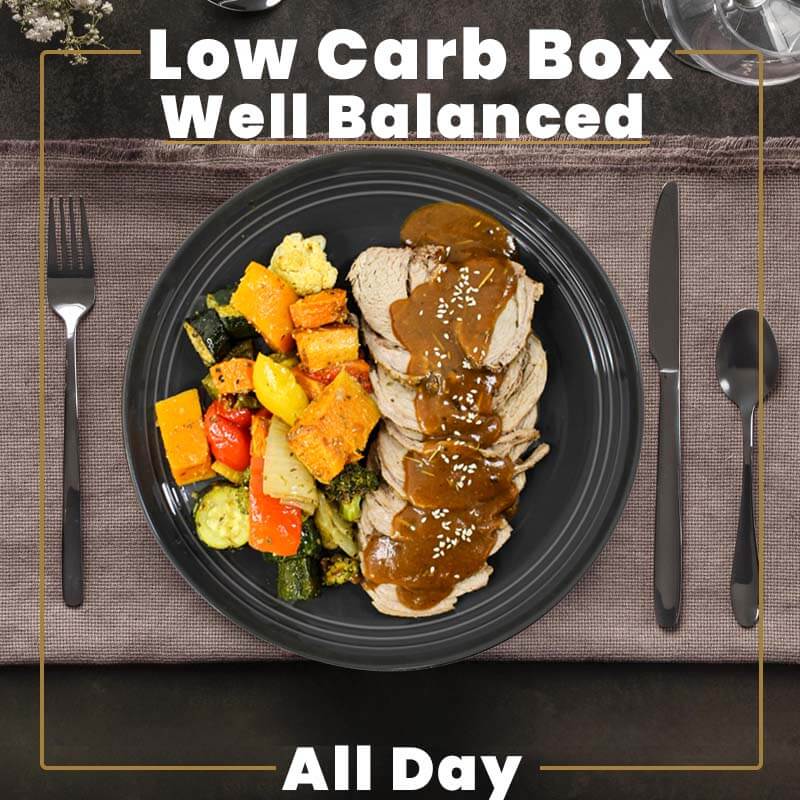 Low Carb Box 10 Meals - Well Balanced