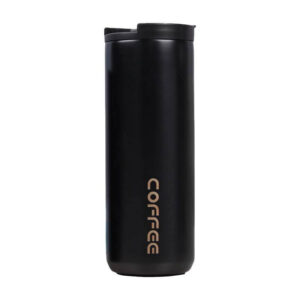 Coffee Mug Black Stainless Steel - 550ml