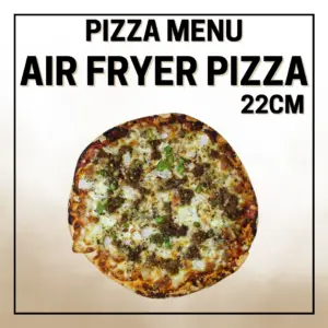 22cm Air fryer pizza