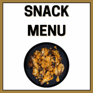 Snack Menu