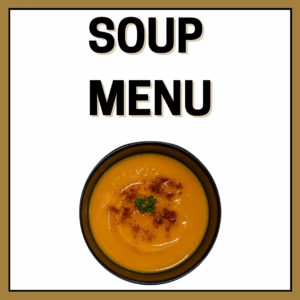 Soup Menu